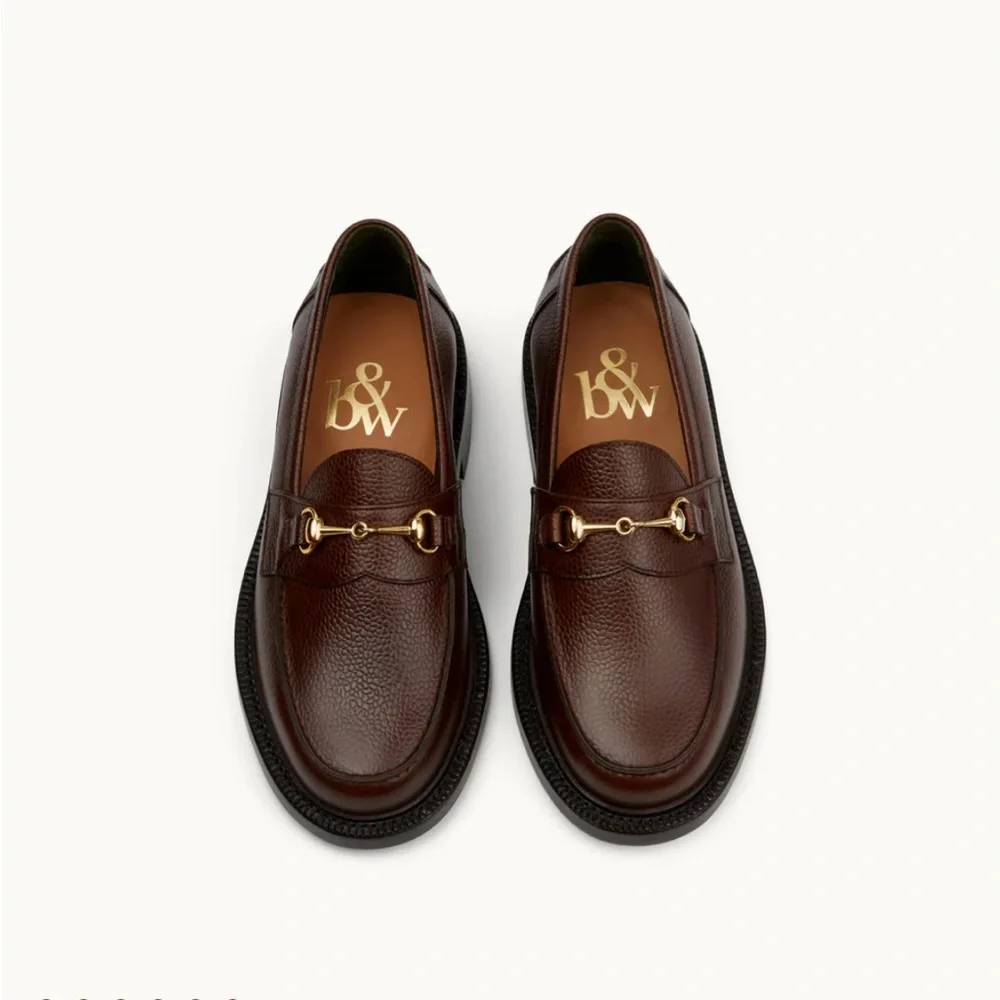 Blackstock & Weber The Mason Horse Bit Loafer, Chocolate - Picture 13 of 16
